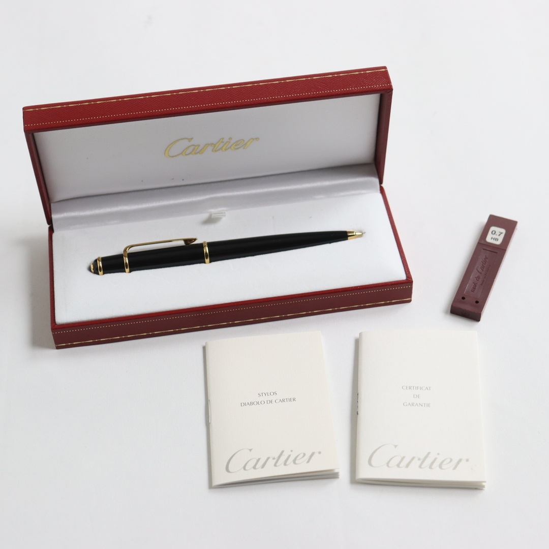 Cartier - 美品 Cartier カルティエ ディアボロ ドゥ カルティエ ロゴ