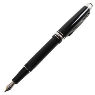 モンブラン(MONTBLANC)の極美品 MONTBLANC モンブラン 116075 マイスターシュテュック ユニセフ ペン先K14 Mニブ 万年筆 ブラック×シルバー ケース付き(ペン/マーカー)