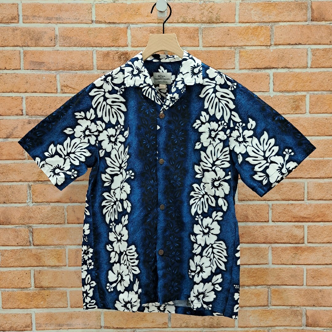 【美品】アロハシャツ(青) メンズのトップス(シャツ)の商品写真