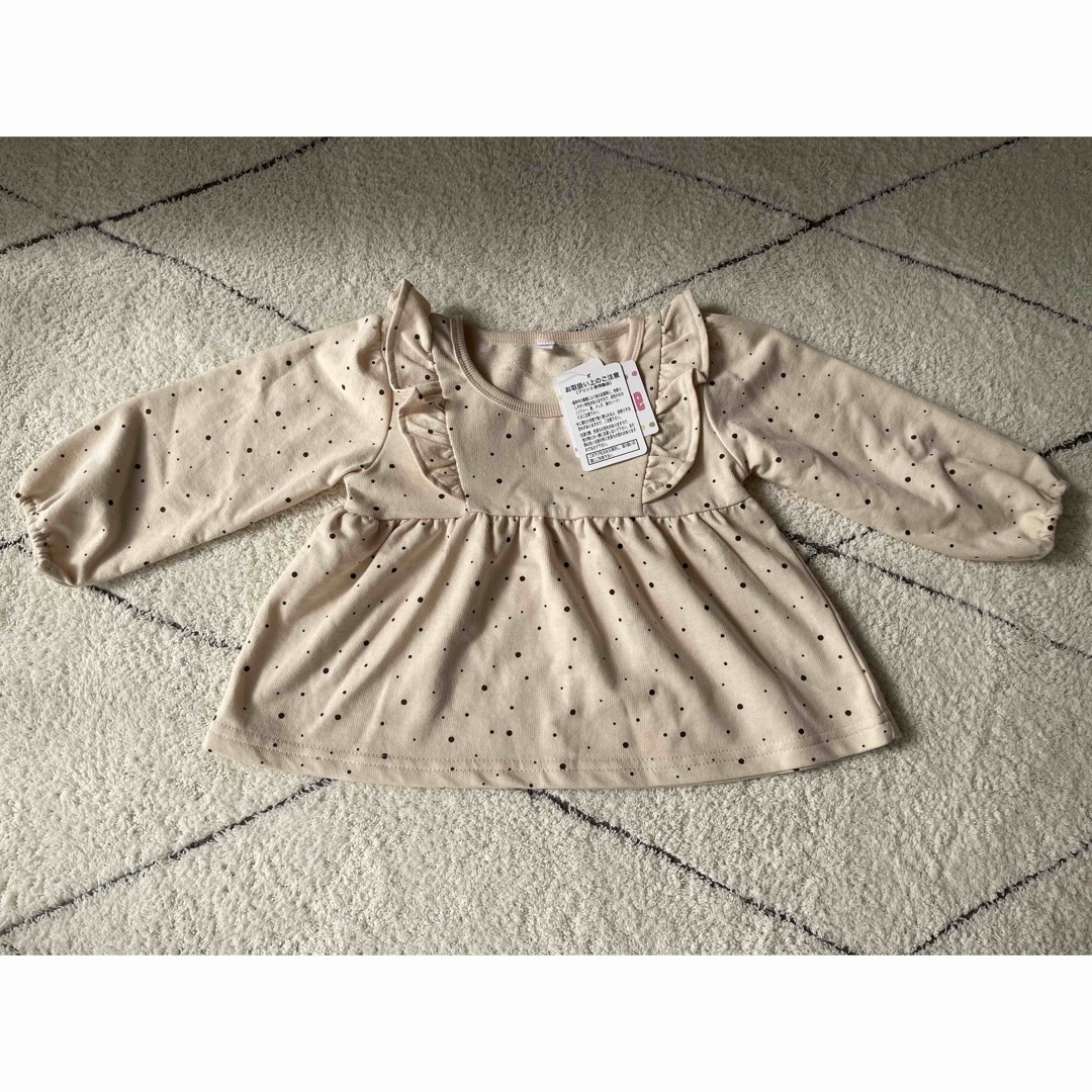 西松屋(ニシマツヤ)の2点セット　 キッズ/ベビー/マタニティのキッズ服女の子用(90cm~)(Tシャツ/カットソー)の商品写真