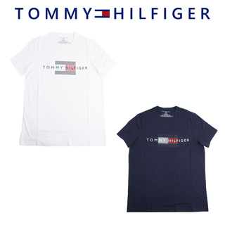 トミーヒルフィガー(TOMMY HILFIGER)のトミーヒルフィガー Tシャツ ロゴ 半袖 メンズ 09t4325 Lサイズ(Tシャツ/カットソー(半袖/袖なし))