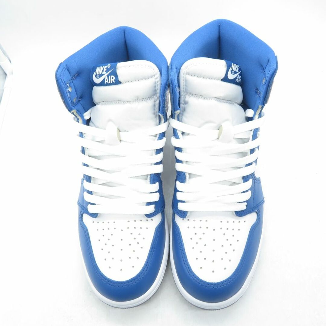 NIKE 2023 AIR JORDAN 1 RETRO HIGH OG DZ5485-410 TRUE BLUE SIZE 27cm メンズの靴/シューズ(スニーカー)の商品写真