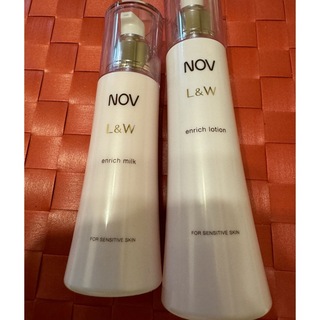 ノブ(NOV)のNOV L&WエンリッチローションとNOV L&Wエンリッチミルク(化粧水/ローション)