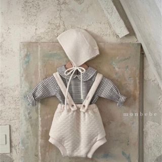 ザラキッズ(ZARA KIDS)の【送料込】韓国子供服／monbebe／サスペンダーブルマ(パンツ)