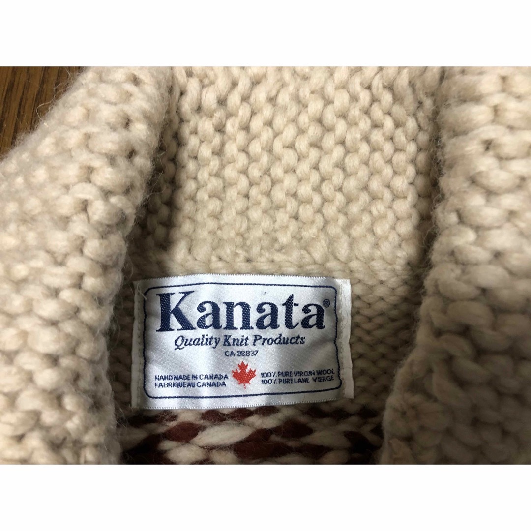 KANATA(カナタ)の超美品　カナタ KANATA カウチン ベスト  メンズのトップス(ニット/セーター)の商品写真