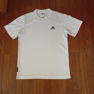 アディダス(adidas)のadidas✳︎シンプル白Tシャツ✳︎S(Tシャツ/カットソー(半袖/袖なし))