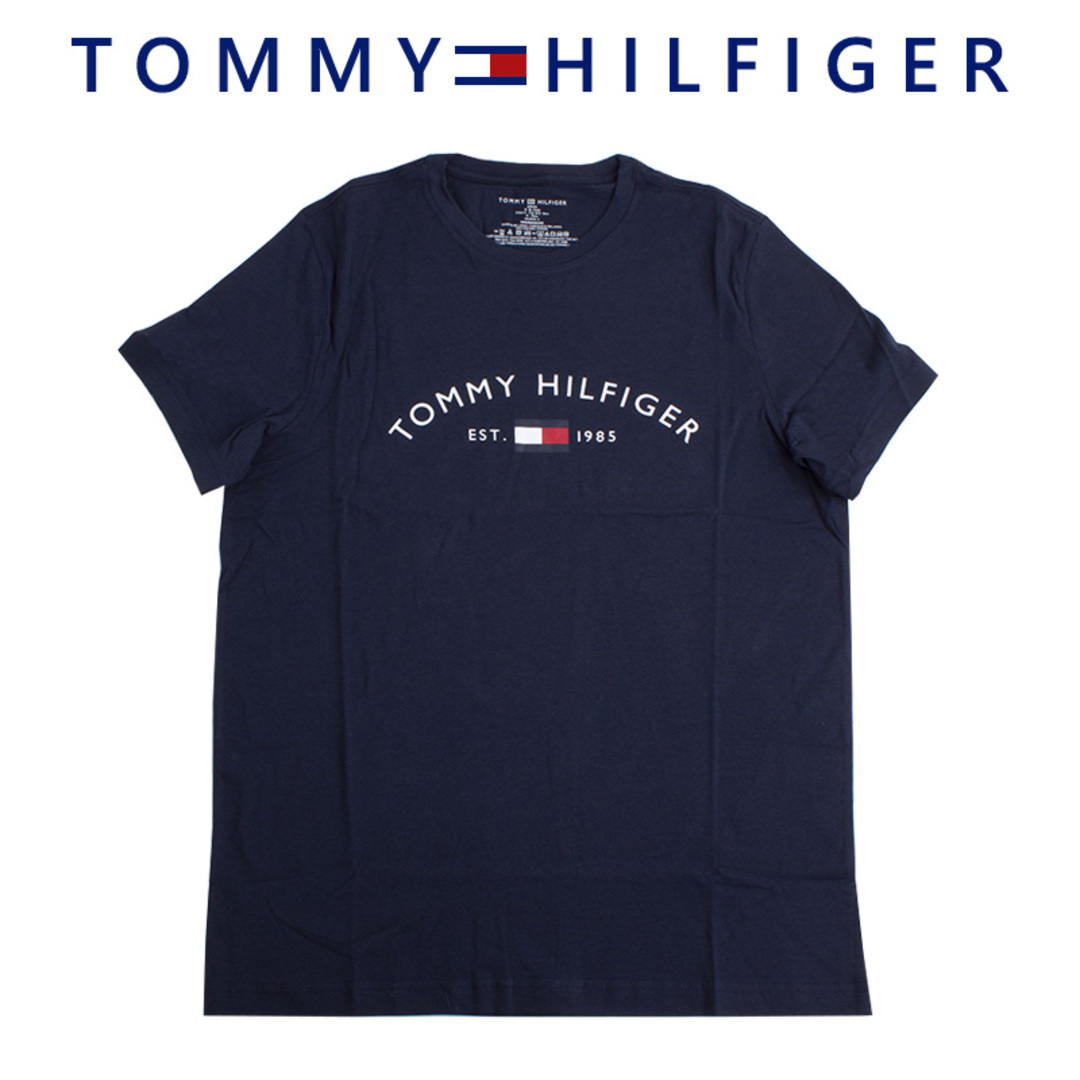 TOMMY HILFIGER(トミーヒルフィガー)のトミーヒルフィガー Tシャツ ロゴ 半袖 メンズ 09t4327 Lサイズ メンズのトップス(Tシャツ/カットソー(半袖/袖なし))の商品写真