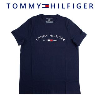 トミーヒルフィガー(TOMMY HILFIGER)のトミーヒルフィガー Tシャツ ロゴ 半袖 メンズ 09t4327 Sサイズ(Tシャツ/カットソー(半袖/袖なし))