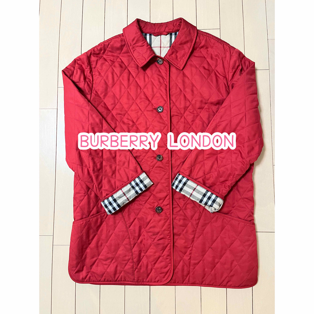 BURBERRY(バーバリー)のBURBERRY LONDON/キルティングジャケット/コート/裏地ノバチェック レディースのジャケット/アウター(ブルゾン)の商品写真