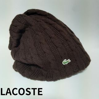 LACOSTE - 極美品ラコステLACOSTEシャンタコボディバッグ鞄ベージュ