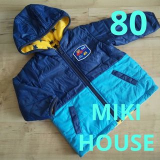 ミキハウス(mikihouse)の☆MIKIHOUSE☆80☆長袖リバーシブルアウター(ジャケット/コート)