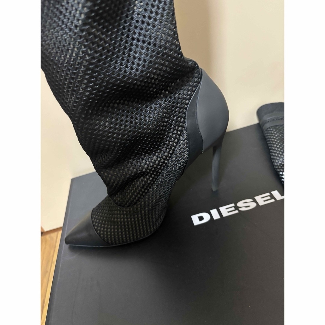 DIESEL(ディーゼル)のDIESEL ピンヒール ロングブーツ レディースの靴/シューズ(ブーツ)の商品写真