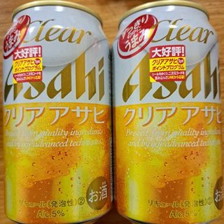 アサヒ(アサヒ)のクリアアサヒ 1ケース (350ml x 24本)(その他)