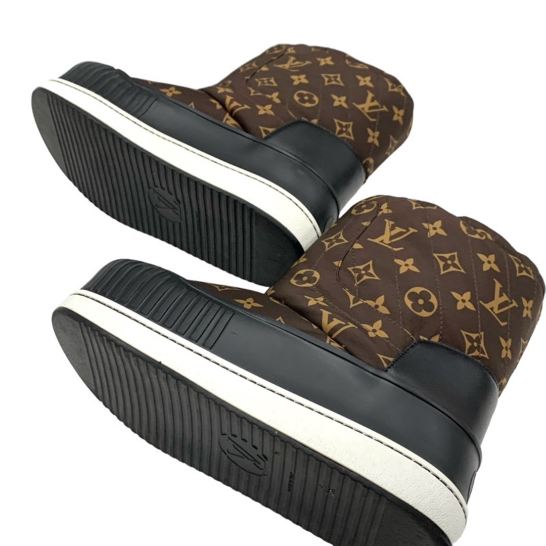 LOUIS VUITTON(ルイヴィトン)のルイヴィトン LOUIS VUITTON ポーラーライン モノグラム ショートブーツ アンクルブーツ スノーブーツ ナイロン ブラウン レディースの靴/シューズ(ブーツ)の商品写真