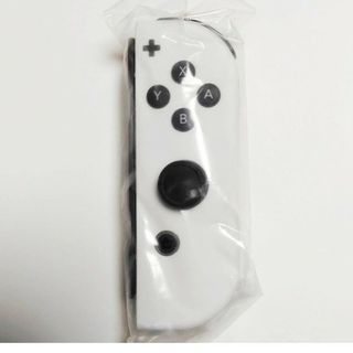 ニンテンドースイッチ(Nintendo Switch)の【ほぼ新品】Joy-Con　右　有機モデル ホワイト　ニンテンドースイッチ(家庭用ゲーム機本体)