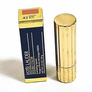 エスティローダー(Estee Lauder)のエスティローダー リップ 口紅 ダブルマット ベイビーバフ DC-42(口紅)