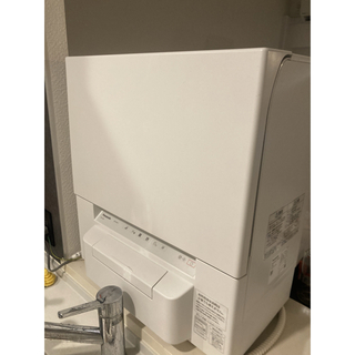 パナソニック(Panasonic)の食器洗い乾燥機　Panasonic NP-TSP1-W(食器洗い機/乾燥機)