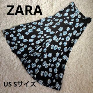 ZARA - ザラウーマン ZARA WOMAN プリーツ スカート 千鳥格子柄