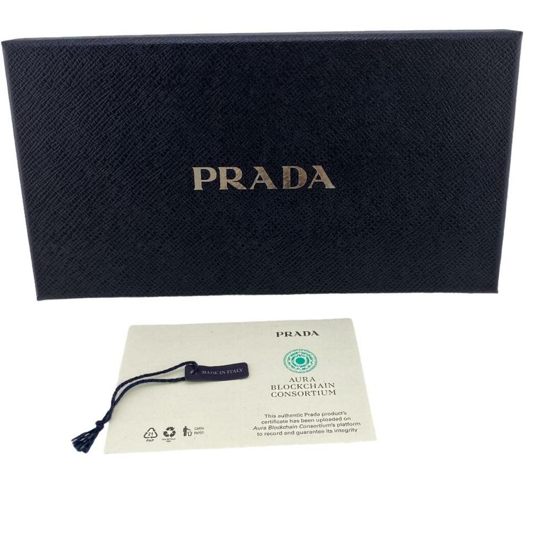 PRADA(プラダ)のプラダ PRADA その他小物
 三角プレート サフィアーノ ポロタイ ループタイ ブラック エンタメ/ホビーのおもちゃ/ぬいぐるみ(その他)の商品写真