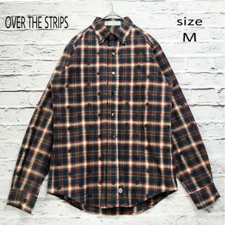 オーバーザストライプス(OVER THE STRIPES)の【スマイル ドット】OVER THE STRIPS チェックシャツ 日本製(シャツ)