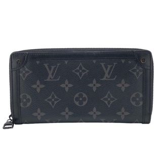 ルイヴィトン(LOUIS VUITTON)のルイヴィトン LOUIS VUITTON 長財布
 モノグラムエクリプス ジッピーウォレット ラウンドファスナー M80558 ブラック(長財布)