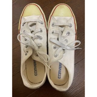 オールスター(ALL STAR（CONVERSE）)のコンバース　オールスター　白　23センチ(スニーカー)