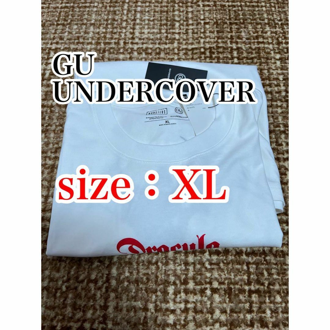 GU - GU × UNDERCOVER グラフィックT (5分袖) XL ホワイトの通販 by