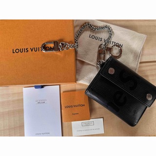 シュプリーム(Supreme)のSUPREME  Louis Vuitton ルイヴィトン チェーンウォレット(折り財布)