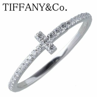 ティファニー(Tiffany & Co.)のティファニー Tワイヤー ダイヤ リング フルエタニティ 15号～15.5号 AU750WG フルサークル 箱 新品仕上げ済 TIFFANY【15761】(リング(指輪))