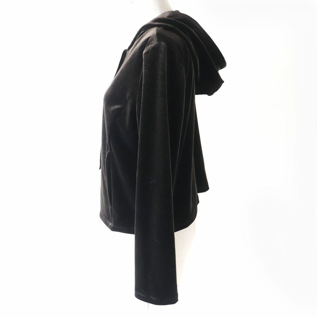 FOXEY NEW YORK(フォクシーニューヨーク)の未使用品△正規品 定価79,200円 フォクシーニューヨーク VELOUR NOIR 43017 WAVERLY ベロア パーカー レディース 42 ダークブラウン レディースのトップス(パーカー)の商品写真