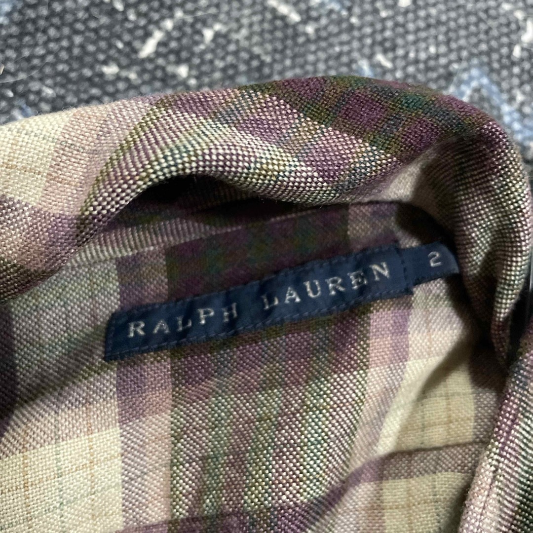 Ralph Lauren(ラルフローレン)のラルフローレンリボンシャツ レディースのトップス(シャツ/ブラウス(長袖/七分))の商品写真