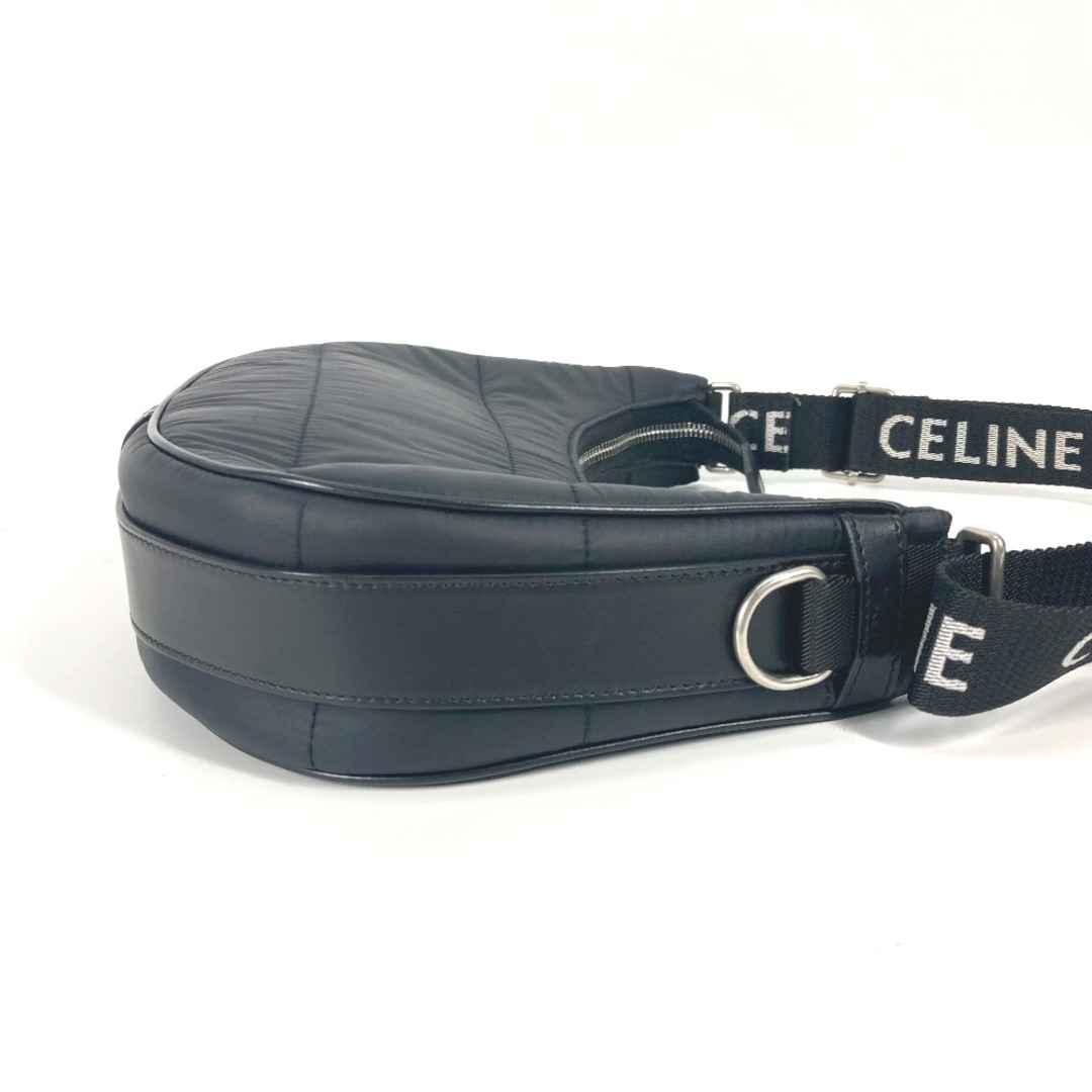 celine(セリーヌ)のセリーヌ CELINE アヴァ ミディアム 196972 ロゴ 肩掛け ショルダーバッグ ナイロン ブラック レディースのバッグ(ショルダーバッグ)の商品写真