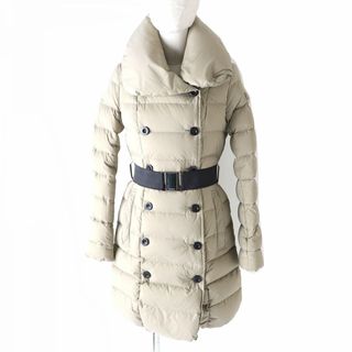 タトラス(TATRAS)の極美品△正規品 TATRAS タトラス 17-18AW LTA17A4487 AGOGNA アゴーニャ ボリュームカラー ベルト・ロゴボタン付 ダウンコート ベージュ 01(ダウンコート)