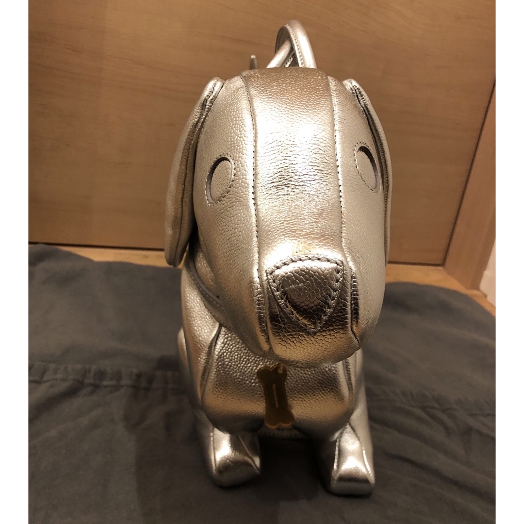 THOM BROWNE(トムブラウン)のレア⭐︎トムブラウン THOMBROWNE. 愛犬 ヘクター バッグ シルバー メンズのバッグ(トートバッグ)の商品写真