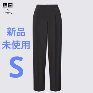 ユニクロ(UNIQLO)の【新品未使用】UNIQLO×Theory 感動タックイージーパンツ(クロップドパンツ)