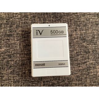 マクセル(maxell)のマクセル iVDR-s 500GB カセットHDD(その他)