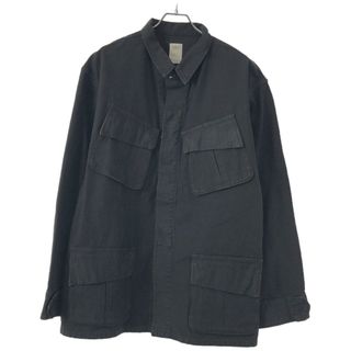 ロンハーマン(Ron Herman)のRon Herman ロンハーマン 22SS Fatigue Jacket 製品染めミリタリージャケット 3520400028 ブラック XL(その他)