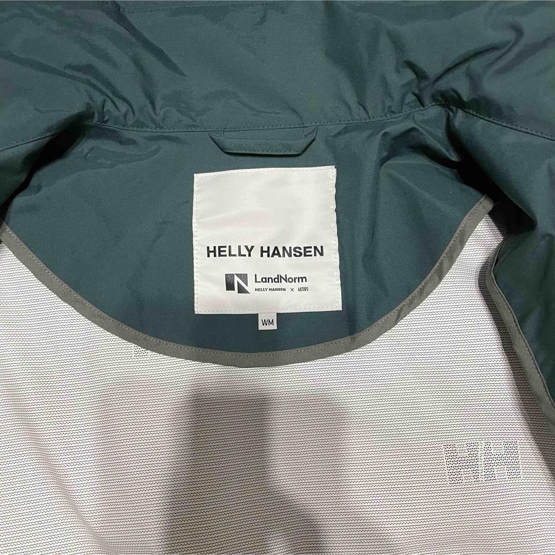 HELLY HANSEN(ヘリーハンセン)のヘリーハンセン　ランドノーム　アクタス　レインコート　グリーン　新品未使用 メンズのジャケット/アウター(マウンテンパーカー)の商品写真