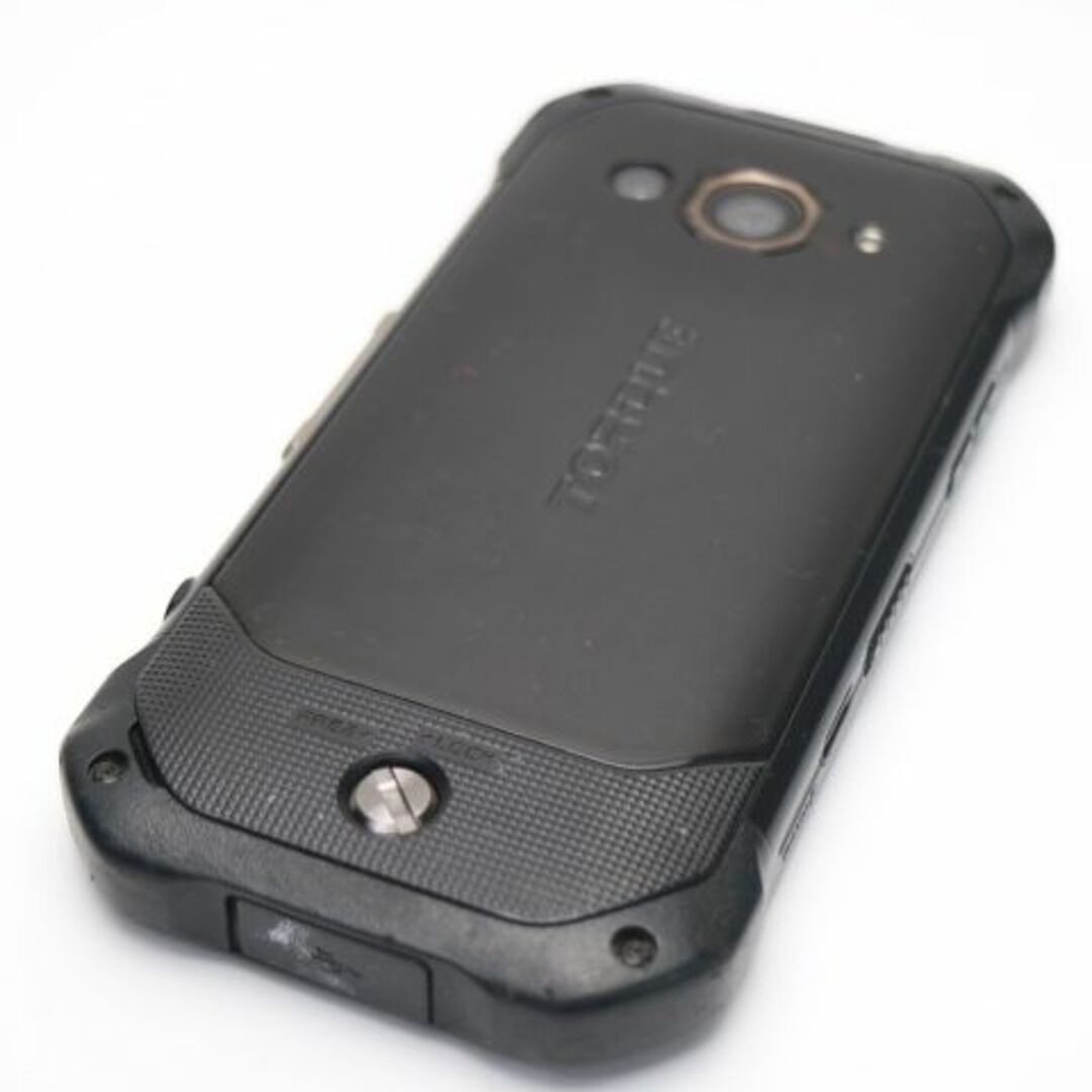 京セラ(キョウセラ)のau TORQUE G03 ブラック 白ロム M444 スマホ/家電/カメラのスマートフォン/携帯電話(スマートフォン本体)の商品写真