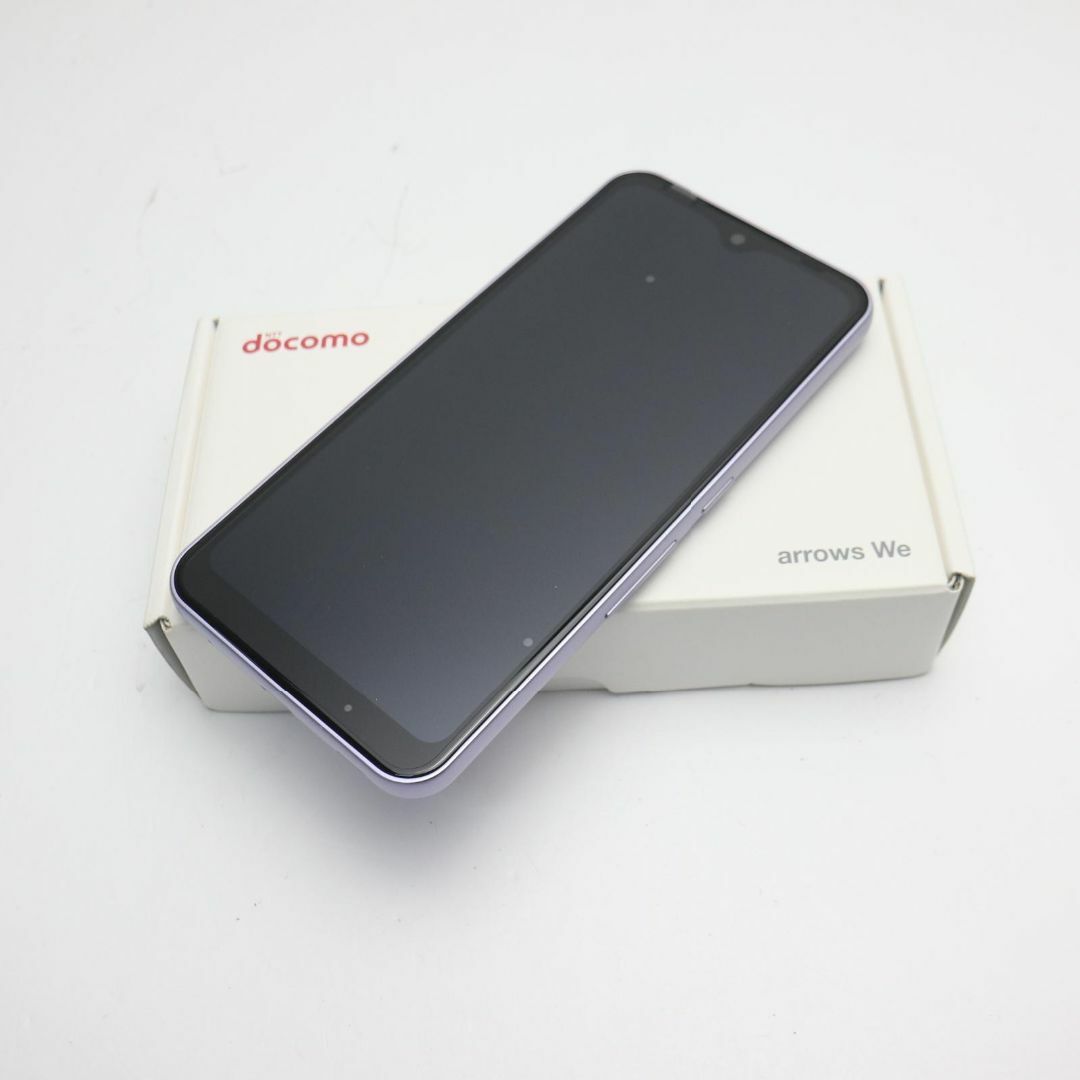 富士通(フジツウ)の新品 F-51B arrows We パープル SIMロック解除済み M777 スマホ/家電/カメラのスマートフォン/携帯電話(スマートフォン本体)の商品写真