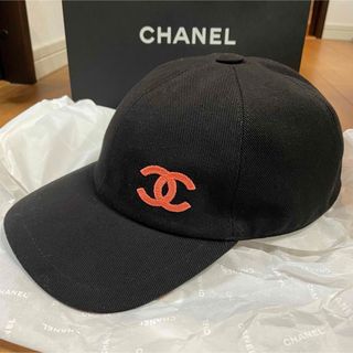 CHANEL - 【新品未使用】23Aシャネルキャップ　ブラック