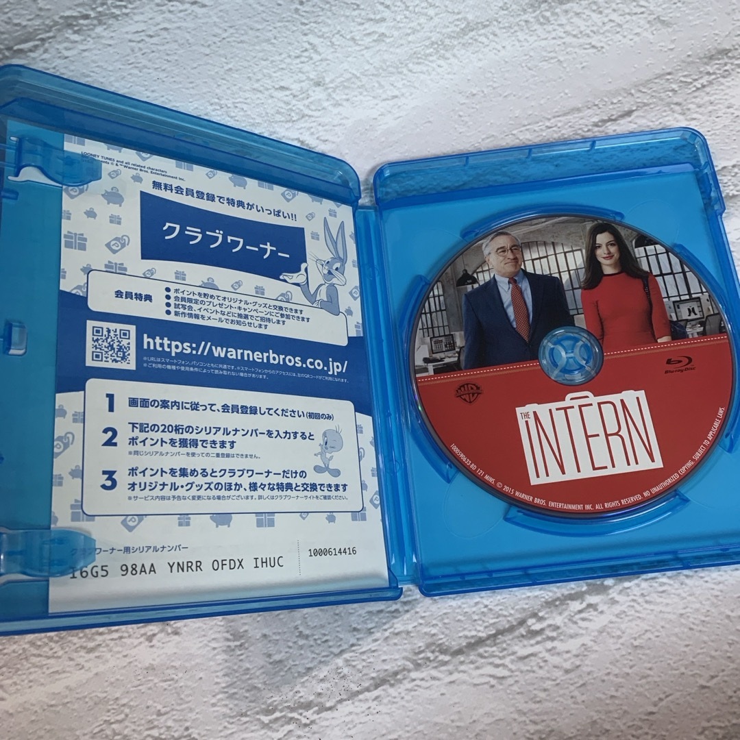 マイ・インターン Blu-ray エンタメ/ホビーのDVD/ブルーレイ(外国映画)の商品写真