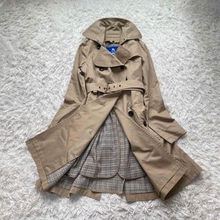 美品✨バーバリー トレンチコート 春服 ライナー ノバチェック ロングコート