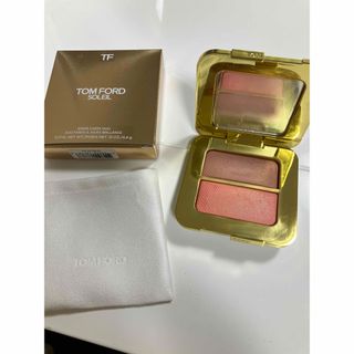 トムフォードビューティ(TOM FORD BEAUTY)のTOM FORD トムフォード シアーチークデュオ 02Aエクラニュ(チーク)