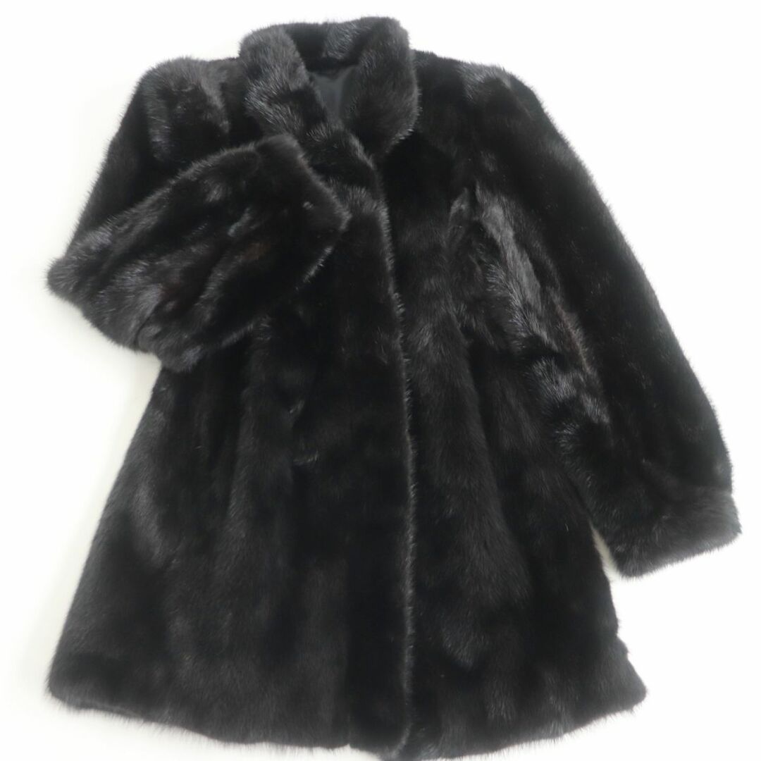 極美品☆MINK ミンク 逆毛 本毛皮コート ダークブラウン 極美品☆MINK ミンク 逆毛 本毛皮コート ダークブラウン