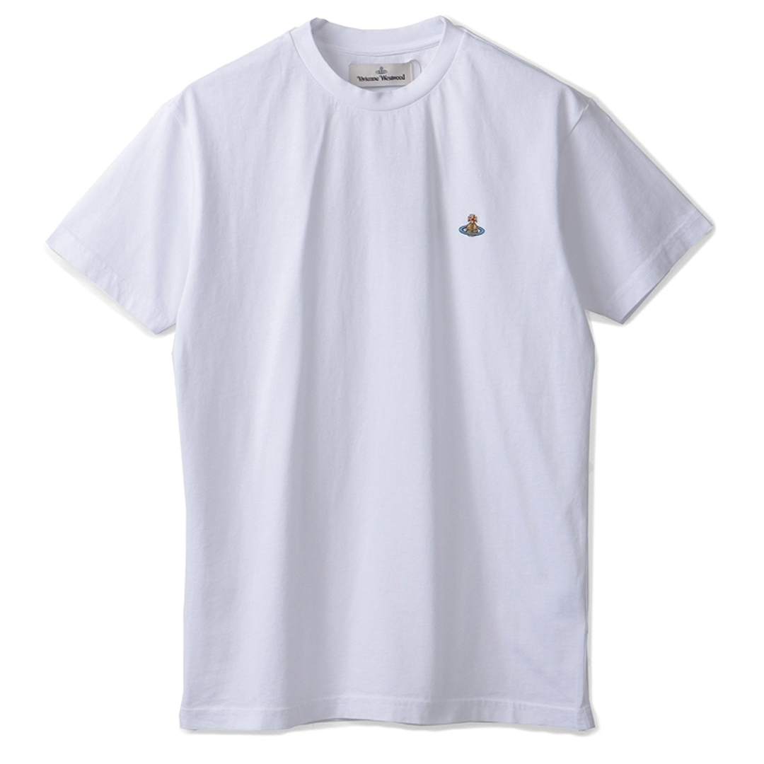 Vivienne Westwood(ヴィヴィアンウエストウッド)のヴィヴィアン ウエストウッド VIVIENNE WESTWOOD Tシャツ MULTICOLOR ORB CLASSIC ラウンドネック オーブロゴ ワンポイント 半袖シャツ 2024年春夏新作 3G010013 J001M A401 レディースのトップス(Tシャツ(半袖/袖なし))の商品写真