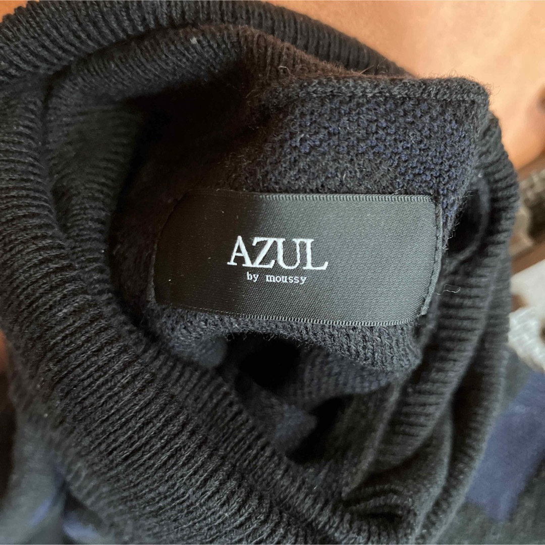 AZUL by moussy(アズールバイマウジー)のアズールバイマウジー　メンズニット メンズのトップス(ニット/セーター)の商品写真