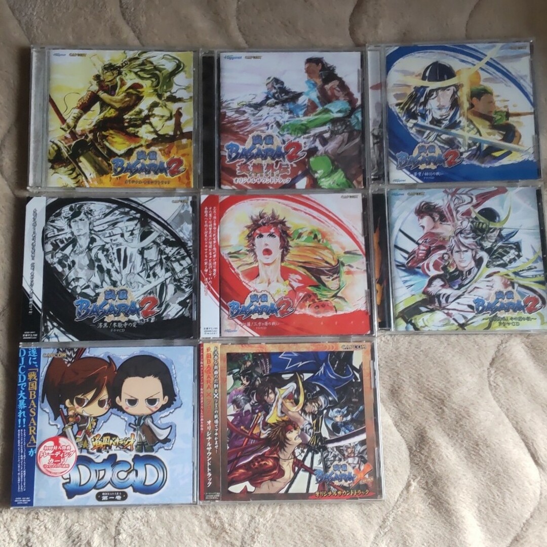 戦国BASARA2  CD8枚(サントラ、ドラマ 、ラジオ) エンタメ/ホビーのCD(ゲーム音楽)の商品写真