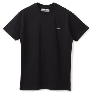 ヴィヴィアンウエストウッド(Vivienne Westwood)のヴィヴィアン ウエストウッド VIVIENNE WESTWOOD Tシャツ MULTICOLOR ORB CLASSIC ラウンドネック オーブロゴ ワンポイント 半袖シャツ 2024年春夏新作 3G010013 J001M N401(Tシャツ(半袖/袖なし))