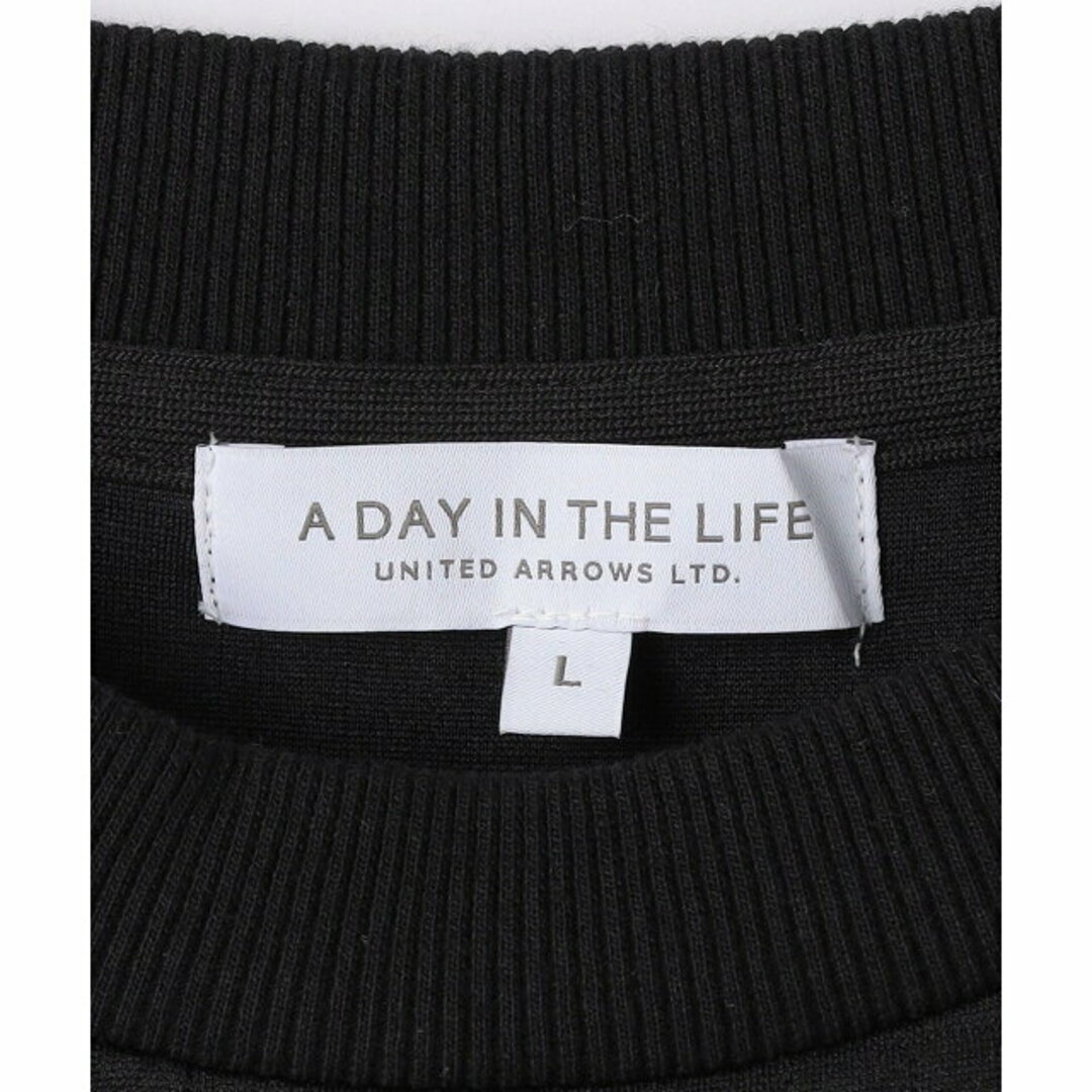 a day in the life(アデイインザライフ)の【BLACK】スクエアキルト スウェット<A DAY IN THE LIFE> メンズのトップス(Tシャツ/カットソー(半袖/袖なし))の商品写真